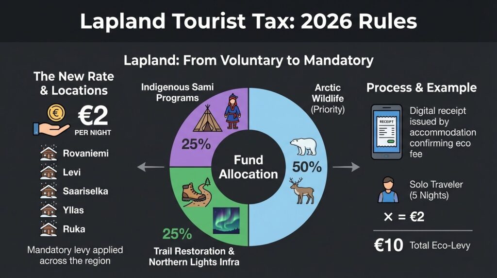 Finland tourist tax: 2026 rules